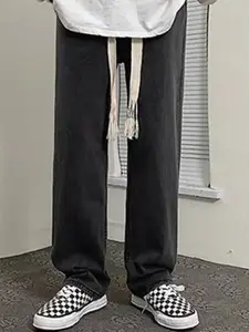 StyleCast x Revolte Men Flared Light Fade Jeans