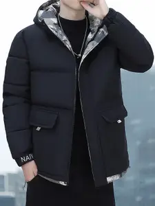 StyleCast x Revolte Men Hooded Open Front Jacket