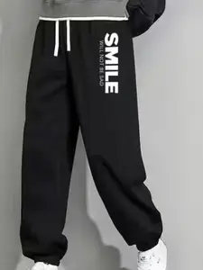 StyleCast Men Printed Relaxed-Fit Joggers