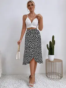 StyleCast x Revolte Printed Wrap Skirts