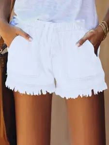 StyleCast Solid Women Mid-Rise Shorts