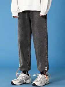 StyleCast Men Jogger Fit Low Distress Stretchable Jeans