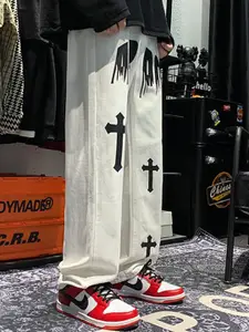 StyleCast x Revolte Men Straight Fit Light Fade Printed Jeans