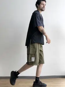 StyleCast Men Slim Fit Cargo Shorts