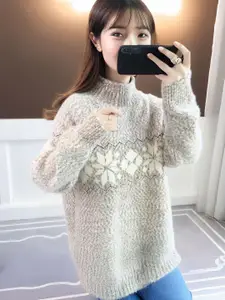 StyleCast Women Printed Pullover