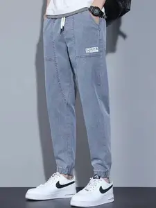 StyleCast Men Jogger Low Distress Stretchable Jeans