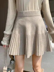 KPOP A-Line Above Knee Skirt