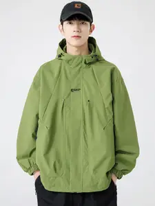 StyleCast x Revolte Men Open Front Hooded Jacket