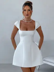 StyleCast x Revolte Women Fit and Flare Mini Dress