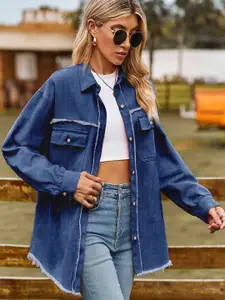 StyleCast Women Opaque Casual Shirt