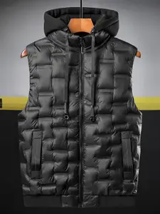 StyleCast x Revolte Hooded Gilet Casual Jacket