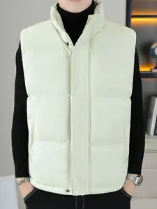StyleCast x Revolte Men Stand Collar Padded Jacket