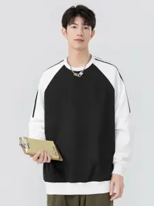 StyleCast x Revolte Men Colourblocked Sweatshirt