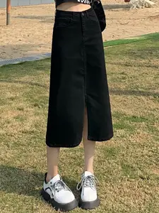 StyleCast Pure Cotton A-Line Midi Skirts