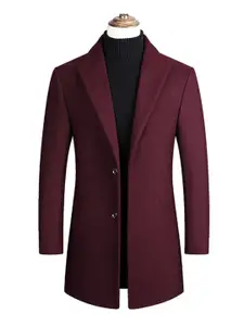 StyleCast x Revolte Men Shawl Collar Overcoat