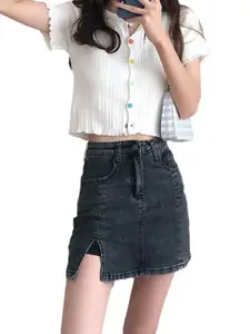 StyleCast A-Line Midi Skirts