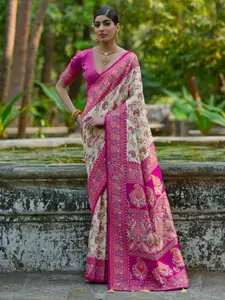Anouk Floral Printed Saree