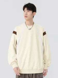 StyleCast x Revolte Men Colourblocked Pullover Sweatshirt