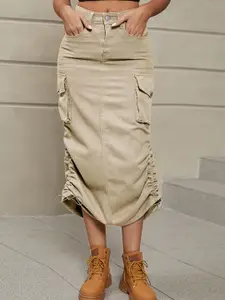 StyleCast x Revolte Pencil Midi Skirt