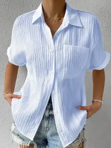StyleCast Women Opaque Casual Shirt