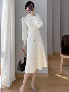 StyleCast x Revolte A-Line Midi Dress