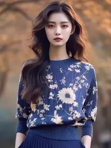 StyleCast Women Floral Printed Pullover