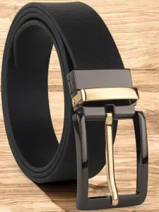 The Roadster Lifestyle Co Men Textured Leather Belt