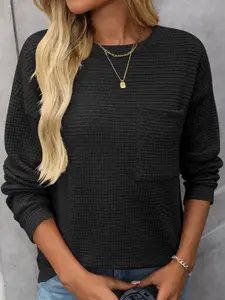 StyleCast x Revolte Women Round Neck Pullover Sweatshirt