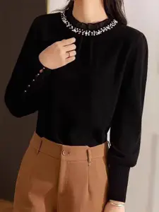 StyleCast Women Long Sleeves Pullover Sweater