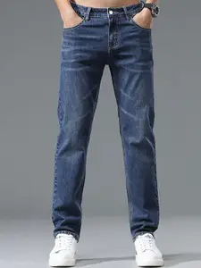 StyleCast x Revolte Men Light Fade Stretchable Mid-Rise Jeans