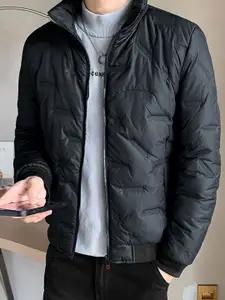 StyleCast x Revolte Men Stand Collar Tailored Jacket