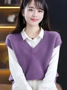 StyleCast Women Woollen Crop Pullover