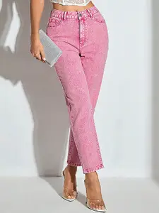 StyleCast x Revolte Women Slash Knee Jeans