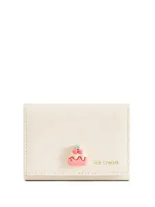 VALERIE Women Abstract PU Two Fold Wallet