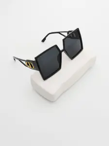 PELLE LUXUR Women Square Sunglasses with UV Protected Lens PL25GS73