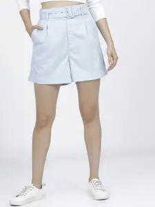 Tokyo Talkies Women Shorts With Belt