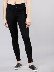 Tokyo Talkies Women Skinny Fit Mid-Rise Stretchable Jeans