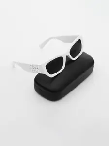 PELLE LUXUR Women Rectangle Sunglasses with UV Protected Lens PL25GS43