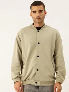 StyleCast x Revolte Men Self Design Tailored Jacket