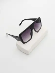 PELLE LUXUR Women Rectangle Sunglasses with UV Protected Lens PL25GS83