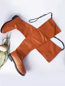 Froh Feet Women High-Block Heel Chunky Boots