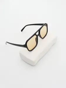 PELLE LUXUR Women Oversized Sunglasses with UV Protected Lens PL25GS157