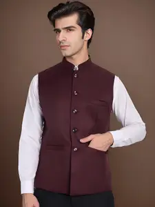 Moda Rapido Mandarin Collar Nehru Jacket