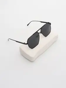 PELLE LUXUR Women Rectangle Sunglasses with UV Protected Lens PL25GS398