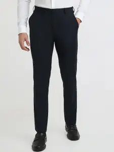 Raymond Men Contemporary Fit Flat Front Formal Trouser