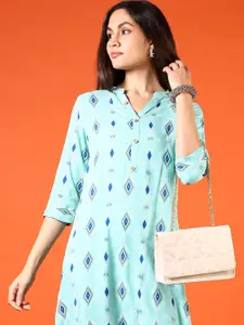 V-Mart Women Geometric Printed Daily A-Line Kurtas
