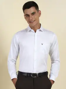 Allen Solly Men Slim Fit Solid Spread Collar Cotton Formal Shirt