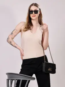 London Hills Women Halter Neck Top