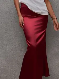 StyleCast x Revolte Pencil Straight Maxi Skirt