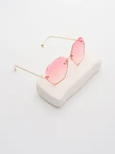 PELLE LUXUR Women Butterfly Sunglasses with UV Protected Lens PL25GS319